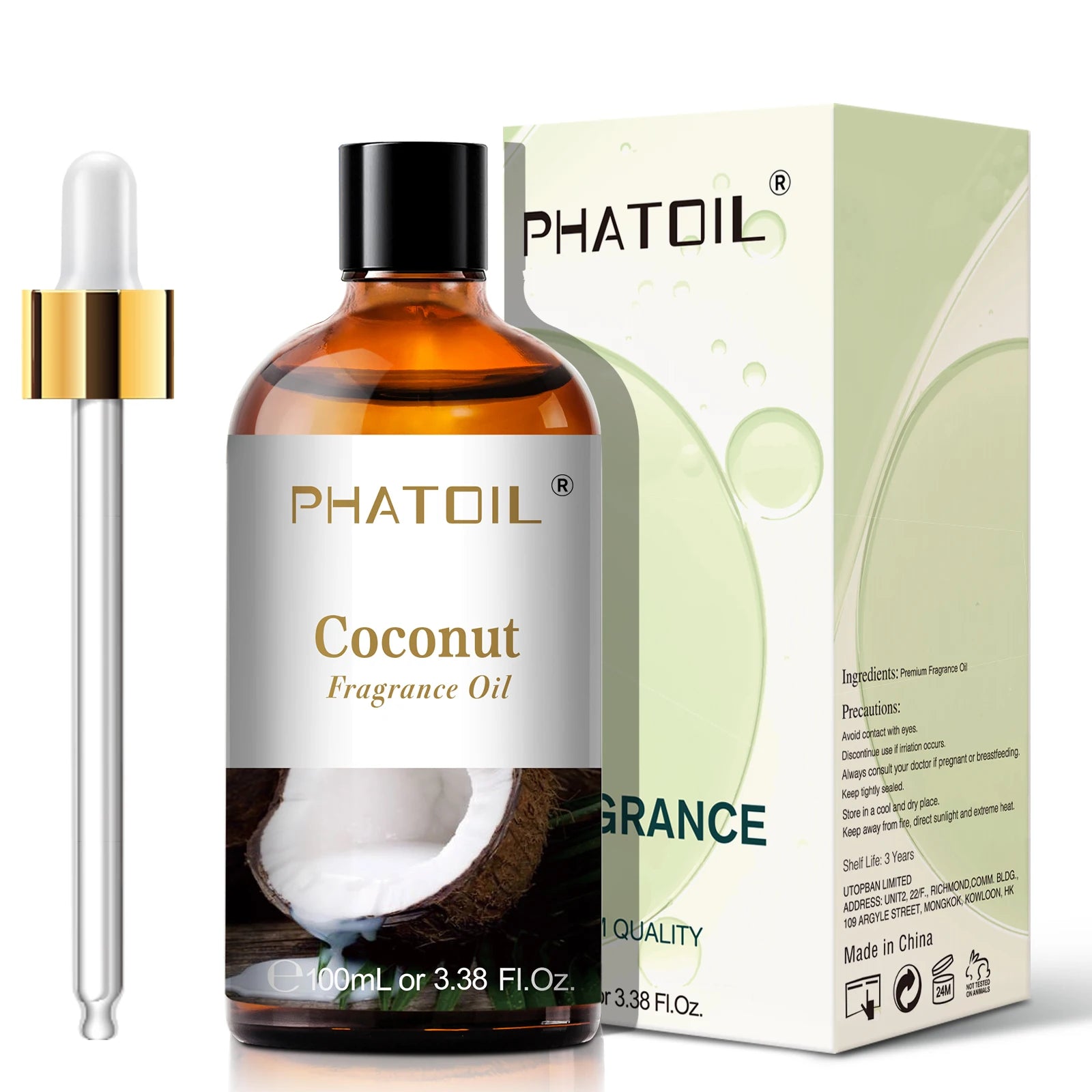Phatoil 100ml Blueberry Fragrance Oils Coconut Vanilla Green Apple Mango Cranberry Strawberry Grape Guava Cherry Esssential Oils