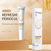 BIOAOUA Rice Whitening Eye Cream Moisturizing Reduce Dark Circles Lift Firm Brightening 20g