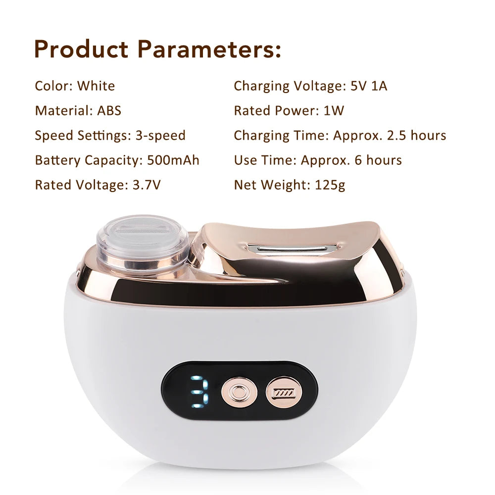Electric Nail Clipper Cutter With LED Light 2in 1 Automatic Nail Grinder Trimmer For Baby Adult Mini Manicure Tools Nail Care