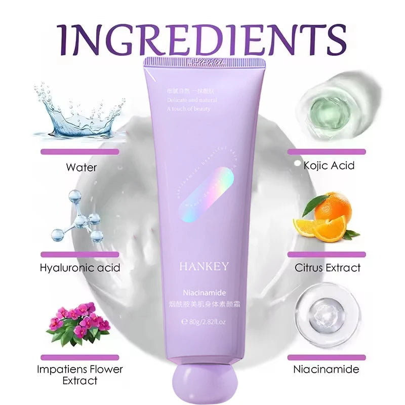 Remove Melanin Nicotinamide Brightening Cream For Dark Skin Effective Lighten Thigh Inner Bleach Private Parts Brighten Cream