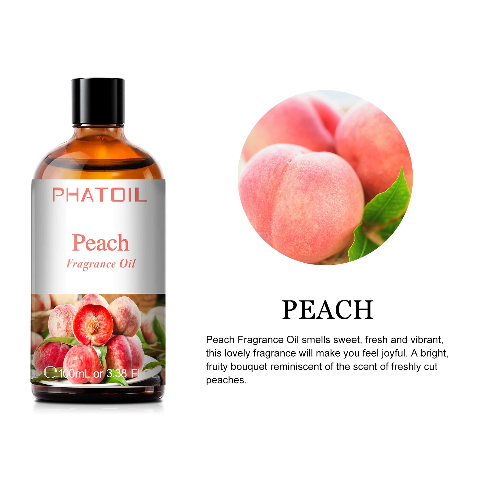 Phatoil 100ml Blueberry Fragrance Oils Coconut Vanilla Green Apple Mango Cranberry Strawberry Grape Guava Cherry Esssential Oils