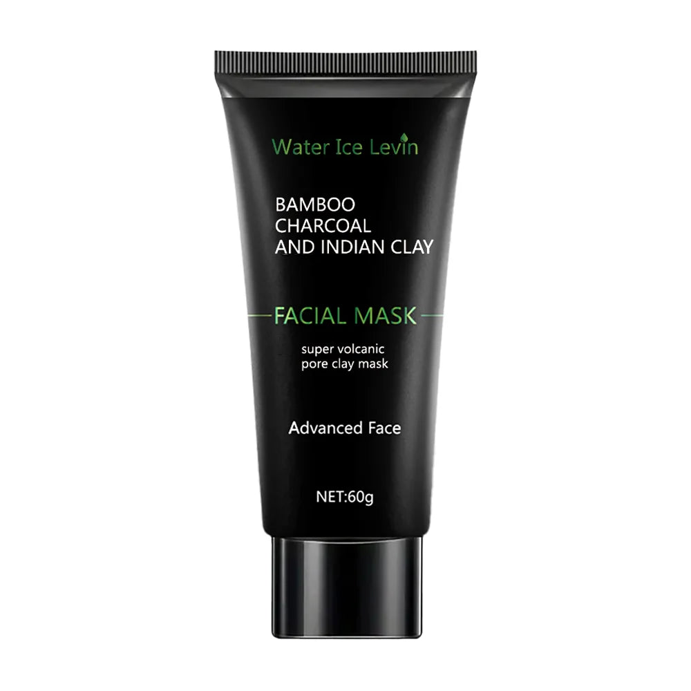 Bamboo charcoal black mask, highly moisturizing, deeply cleanses and controls oil, absorbs impurities, eliminates rough skin texture, and makes skin more delicate, anti-stretch mask, suitable for both men and women