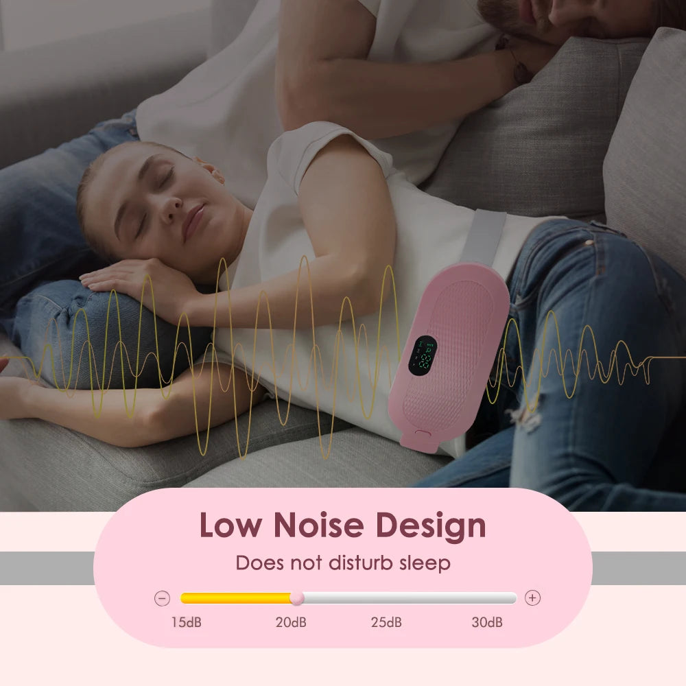 Menstrual Thermal belt Menstrual Heating Pad Electrically Heat Pads for Period Relief Discomfort Periods Massager Heater