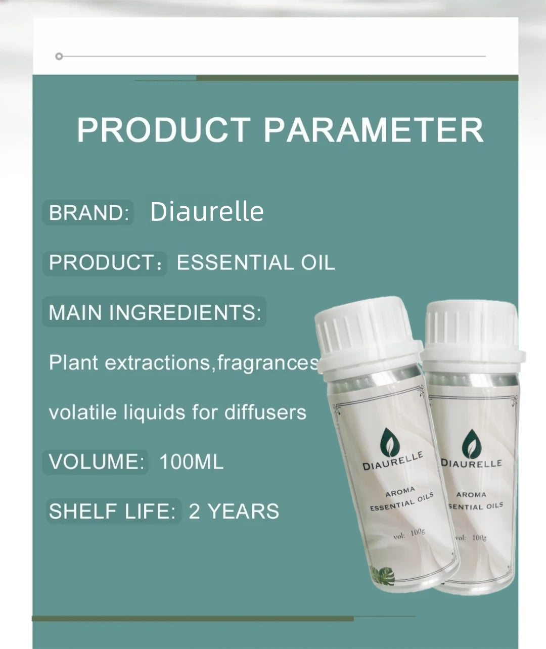 100ML Perfume Oil Hotel Essential Oil Electric Aromatic Oasis Home Fragrances Aroma Diffuser Air Freshener Essential Oil
