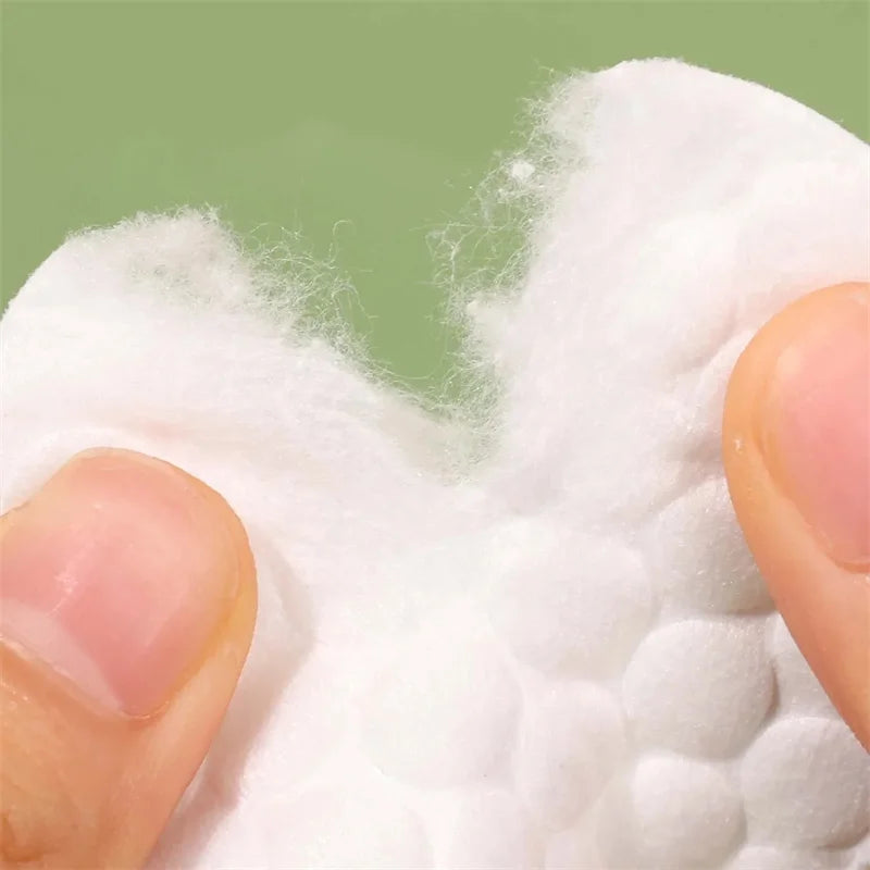 500/100pcs Facial Cleaning Cotton Pads Soft Skin Cleansing Facial Absorbent Paper Makeup Remover Pad Makeup Tools & Accessories
