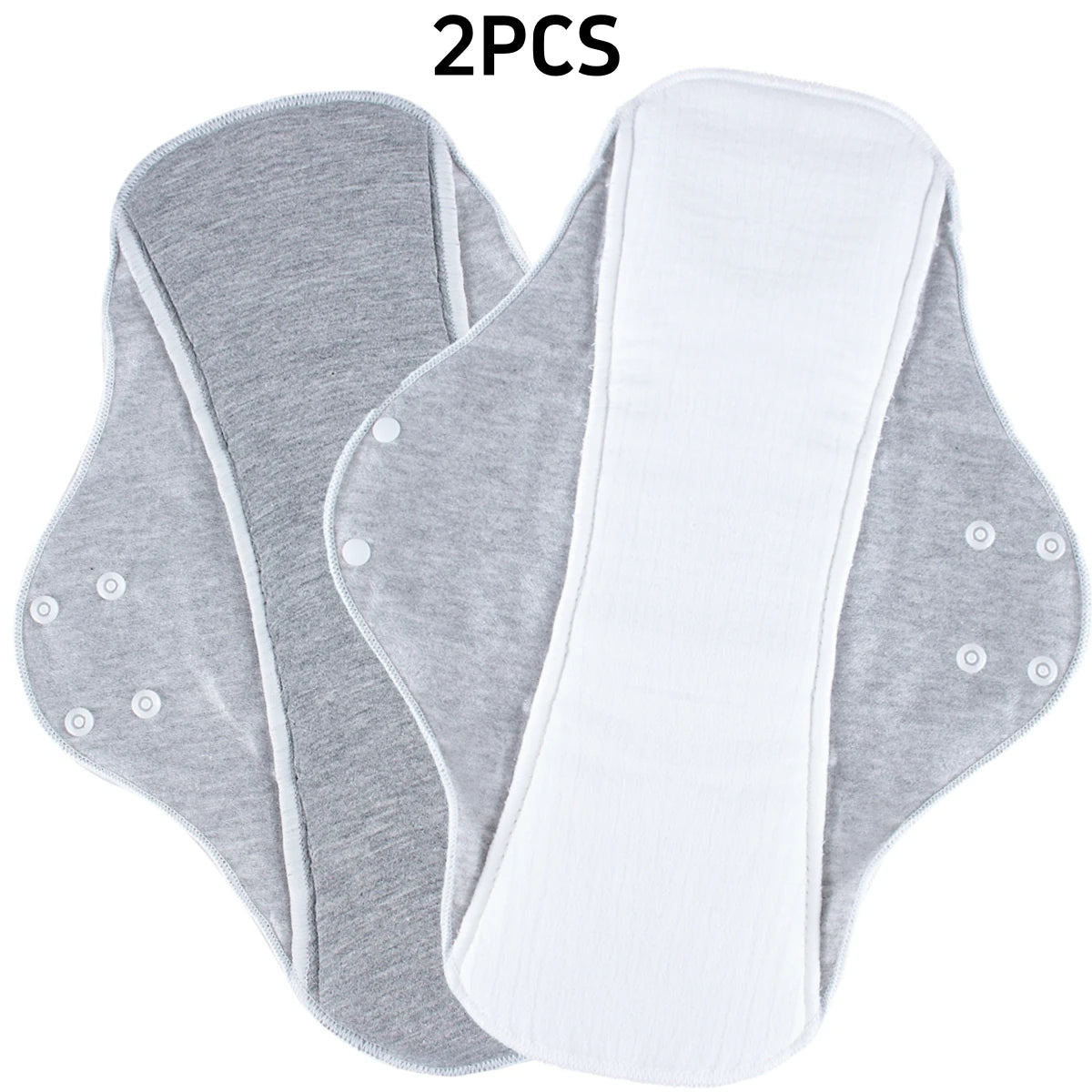 AIO Large Washable Graphene Incontinence Pads Cotton Panty Liner Heavy-flow Menstrual Pads Cloth Tampons Urinary Sanitary Pads