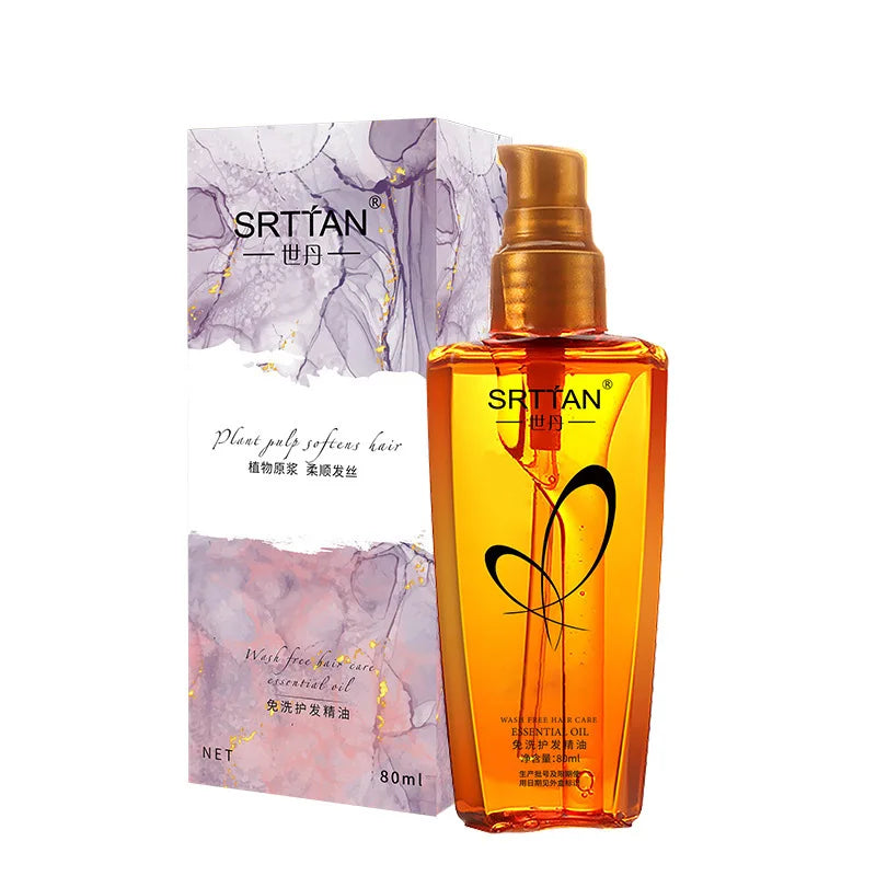 Moroccan Argan Oil Hair Serum Lightweight Hair Oil Mist For Split Ends, Frizzy Hair And Flyaways, Hair Oil Repair- Gloss Shine