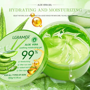 99% Aloe Vera Gel 300g Deep Hydration and Moisturizing Facial Body Leave-In Gel Shrink Pores Sleep Mask Korean Skincare Products