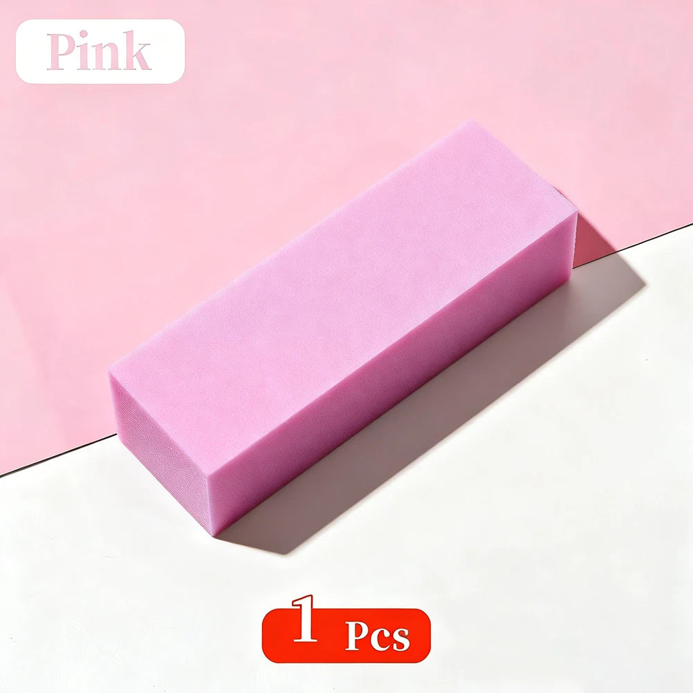 1/10Pcs Nail File Nail Art Buffer Grinder Buffing Block For Pedicure Tips Manicure Care Sponge Buffer Gel Polish Tools