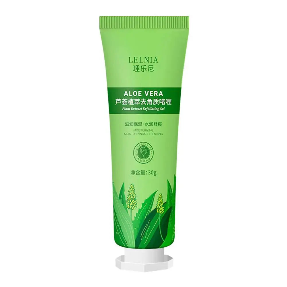Face Exfoliating Gel Aloe Vera Facial Exfoliating Scrub Cleanses Remove Blackhead Moisturizing Shrink Pores Skin Care 30g-100g