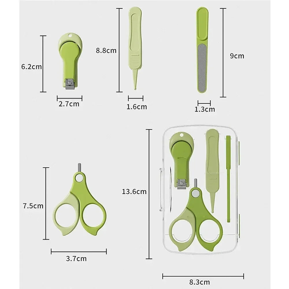 vvocci baby care Baby Nail Clipper kit Nail Clippers Nail Knife Set Travel Portable Baby Care Set Nail Clippers baby care