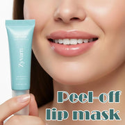 Peel-Off Lip Mask Hydrating Exfoliating Lip Scrub Mask for Dry Lips, Moisturizing Plumping Lip Peel Mask to Remove Dead Skin