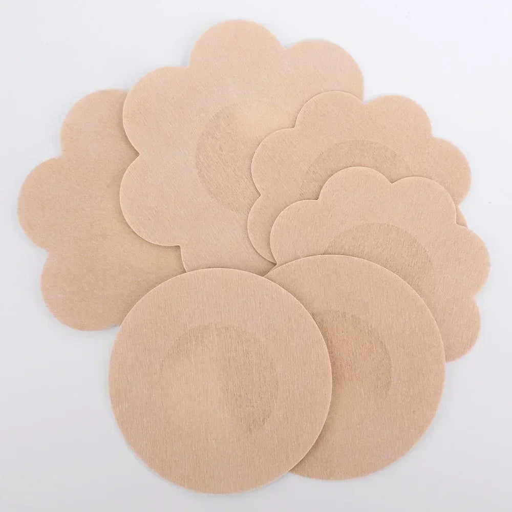 2-100PCS Nipple Cover Stickers Women Breast Lift Tape Pasties Invisible Self-Adhesive Disposable Bra Padding Chest Paste Patch