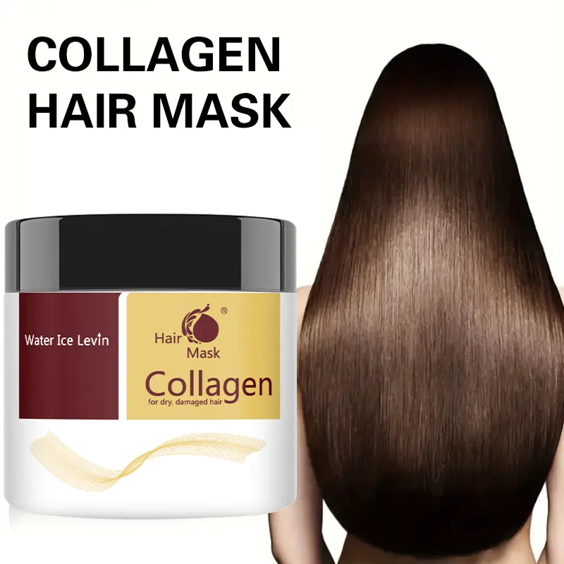Collagen Hair Care Deep Repair Conditioning Argan Oil Hair Mask Essence Suitable for Dry and Damaged Hair
