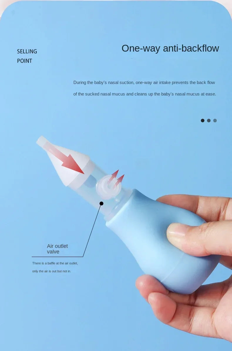 Baby Nasal Aspirator Professional Syringe Baby Nose Cleaner Nasal Irrigator Baby Nose Washing for Children Care Tool Gifts