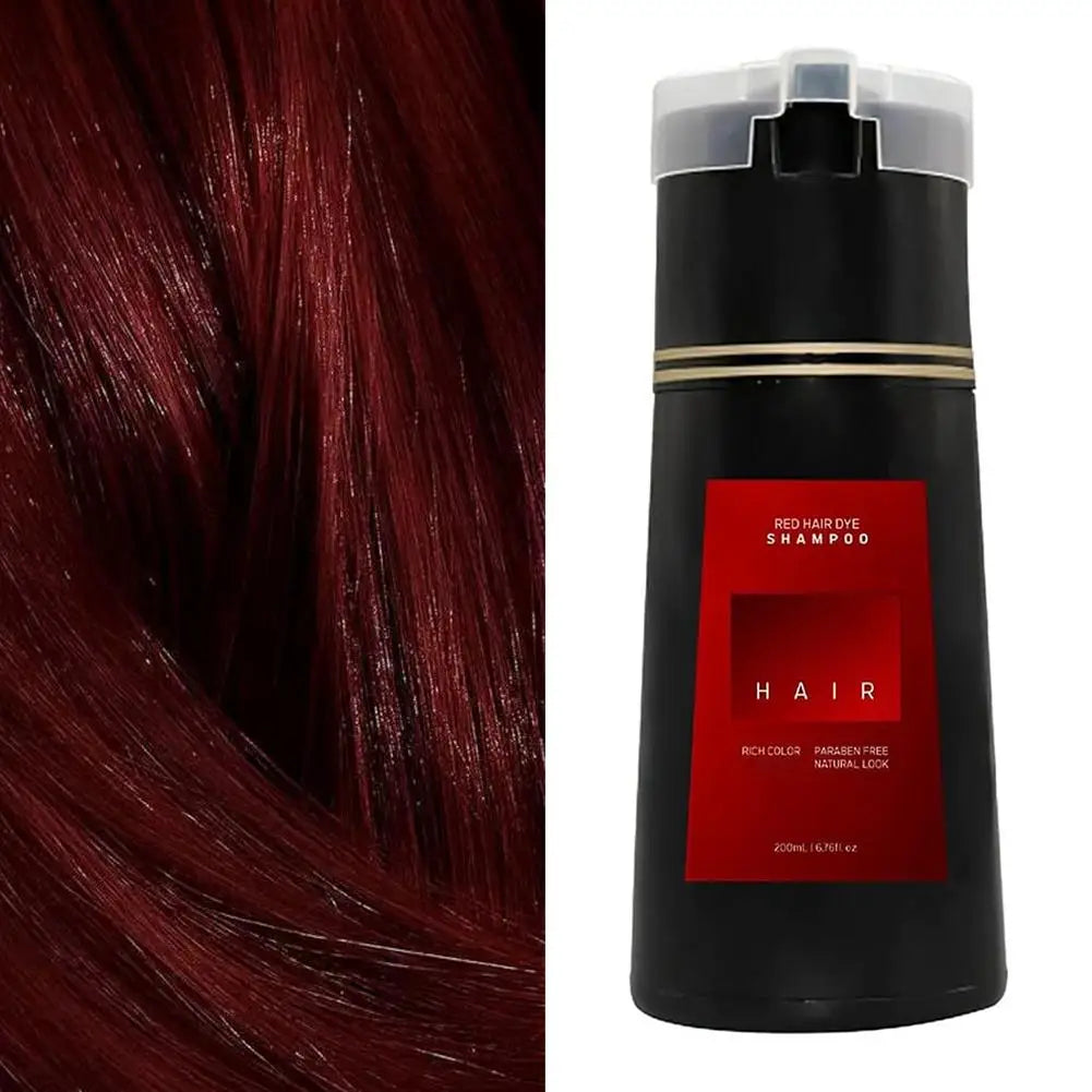 1/2/3PCS Black Hair Dye Shampoo Nova Hair Instant Dye Shampoo,Hair Dye Coloring  For Gray Hair Long Lasting Color in Minutes