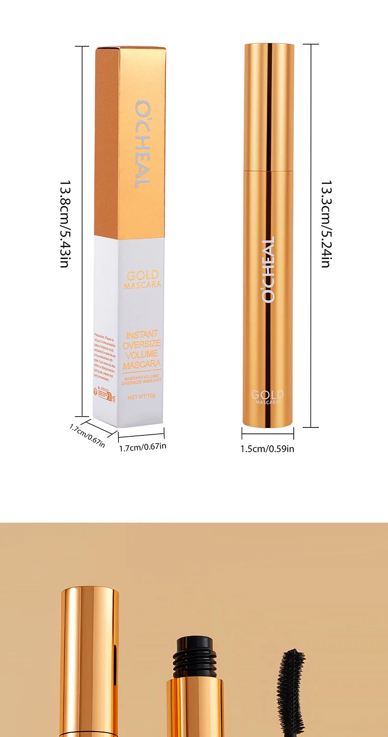 O‘cheal Mascara Black Lash Eyelash Brush 3D Silk Thick Curling Lengthening Eyes Lashes Beauty Makeup Cosmetics Extension Mascara