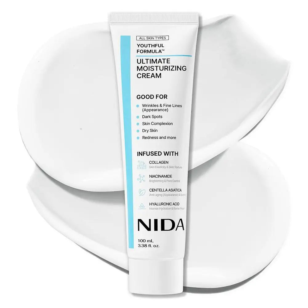 NIDA Propolis Peptide Renewal Facial Serum Ultimate Moisturizing Cream Retinol Probiotic Eye Cream Rejuvenating Firming Skincare