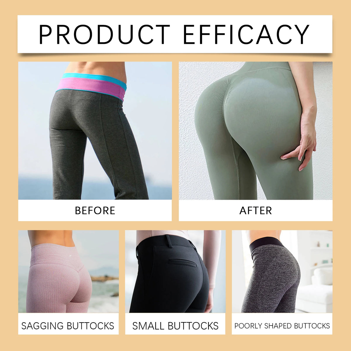 Vitamin E Butt Lifting Oil Hip Enhancement Firming Body Oil Moisturizing Essence Natural Skin Care Body Massage Oil Body Lotion