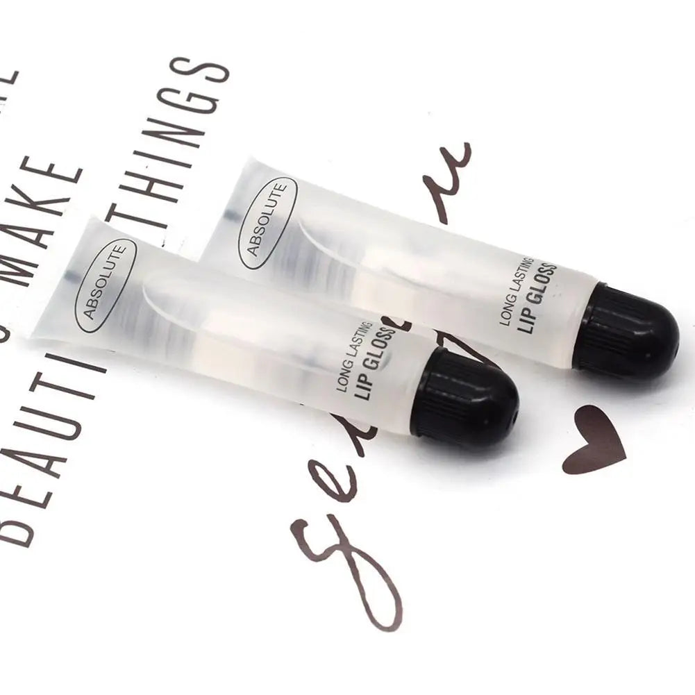 1Pc Absolute Lip Gloss Moisturizer Plumper Waterproof Long-lasting Hydrating Transparent Non-Sticky Gentle Nourishing Makeup