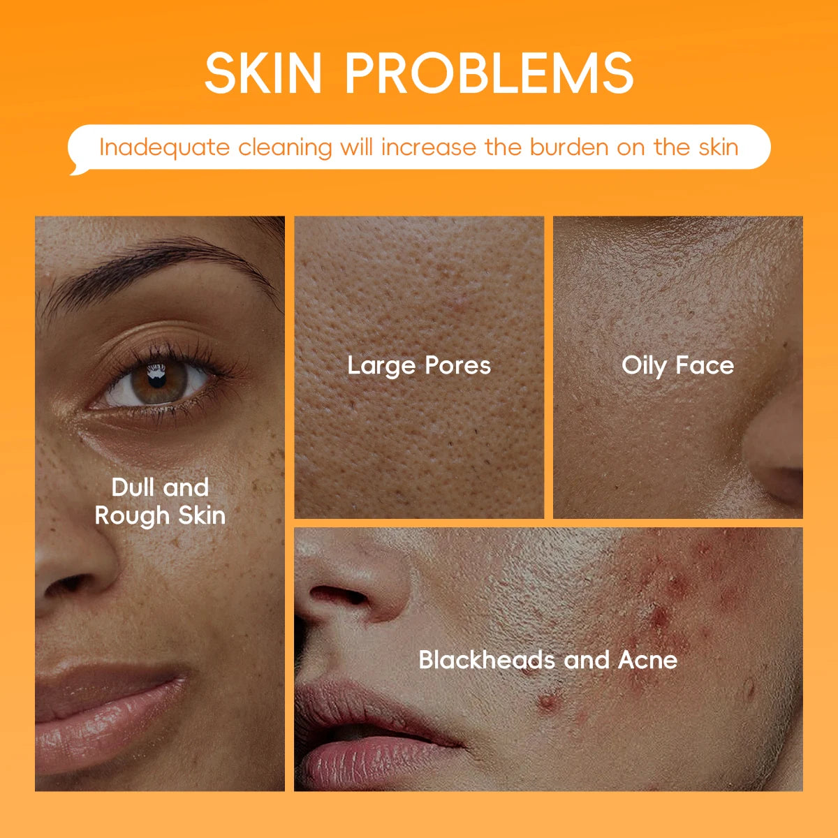 LAIKOU Vitamin C Clay Mask Clarify & Smooth Balance Skin Tone Cleansing Mud Mask