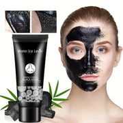 Bamboo Charcoal Black Cleansing Mud Mask Cleans Pores, Peel-Off Mask, Moisturizes the Face, Deeply Cleanses the Face, and Refines Pores. Very Suitable for Oily Skin