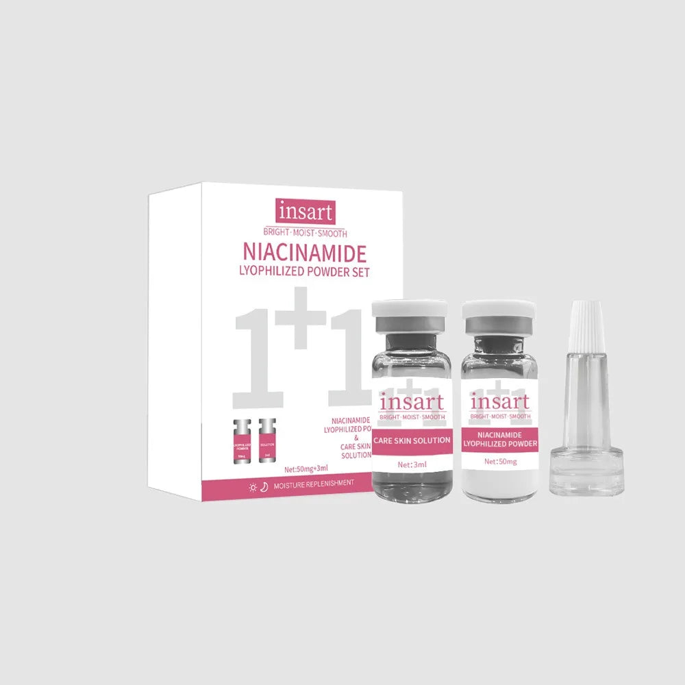 Niacinamide Oligopeptide VC Lyophilized Powder Face Serum Anti Aging Brightening Moisturizing Essence for All Skin Skincare