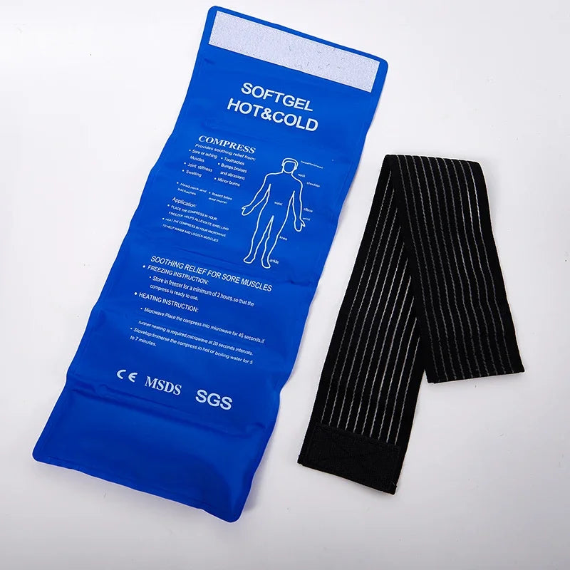 1PC Reusable Hot Cold Gel Pack for First Aid Sports Muscle Pain Ice Heat Pad  cooling mat gel   therapy cooling  cooling mat