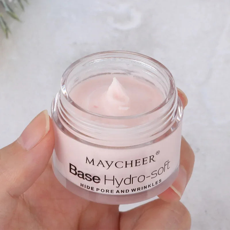 15ml Smoothing Cream Foundation Cream Fade Wrinkles Moisturizing Hydrating Invisible Pores Facial Primer Makeup Cosmetics Tools