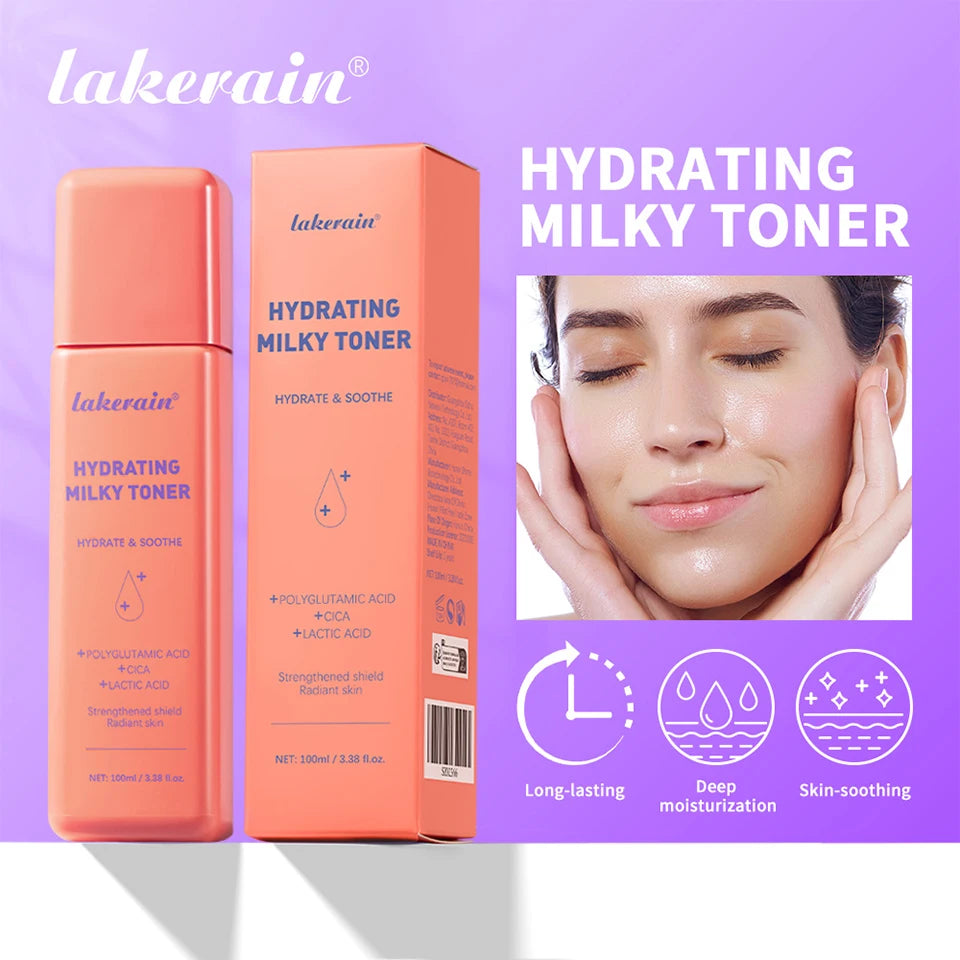 Hydrating Milky Toner Repair Skin Ultra Hydrating Toner for Face Soothes Skin Moisture Reduces Redness Barrier Skincare