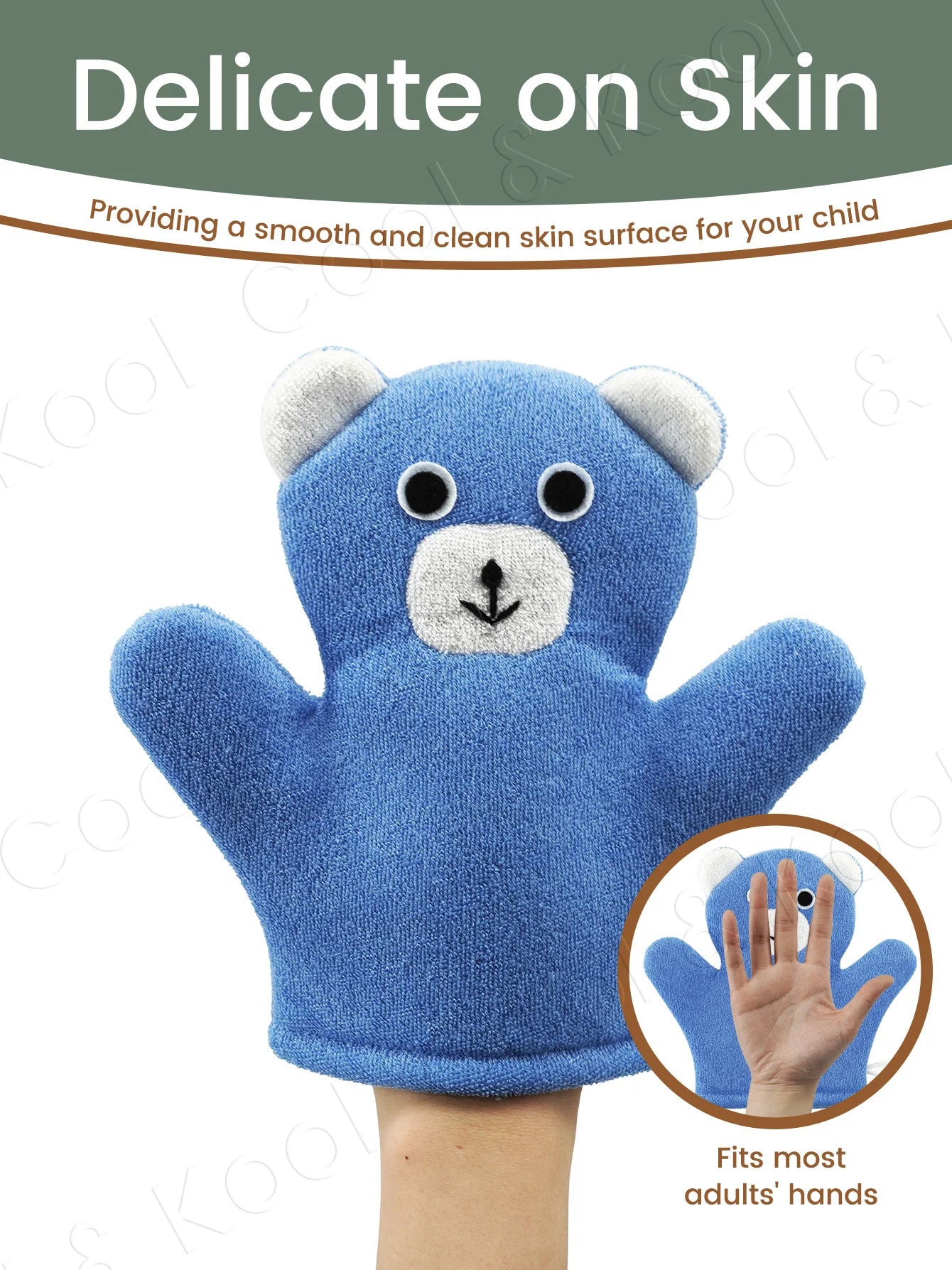 Gentle Baby Bath Mitts, Ultra-Soft Cartoon Gloves for Sensitive Skin and Fun, Effective Cleansing