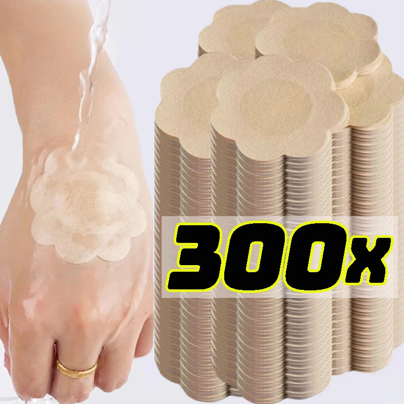 2/300Pcs Self-adhesive Nipple Stickers for Women Disposable Breast Lift Tape Pasties Invisible Bra Padding Chest Paste Patches
