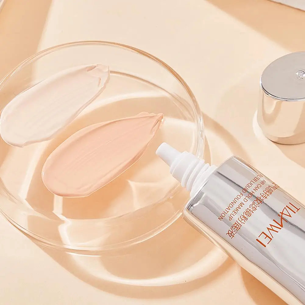 Airy Lasting Makeup Foundation Moisturizing Concealer Brightening Skin Color Invisible Pore Makeup Primer Isolation Cream 30ml