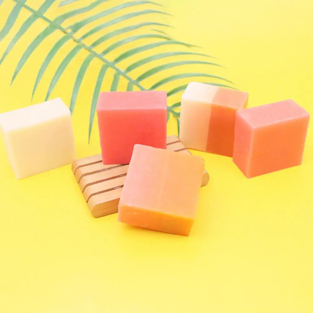 85g Natural Plant Extract Handmade Soap Bamboo Charcoal Oil Control Volcanic Mud Sea Salt Face Soap Bath Soap 19 Flavors