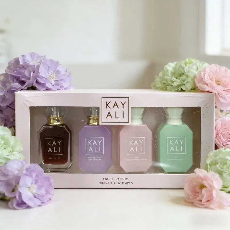 30ml*4 KAYALI Arabic Perfume Set Long Lasting Luxury Unisex Portable Mini Fragrance Collection Sweet Rich Smooth Premium Exotic