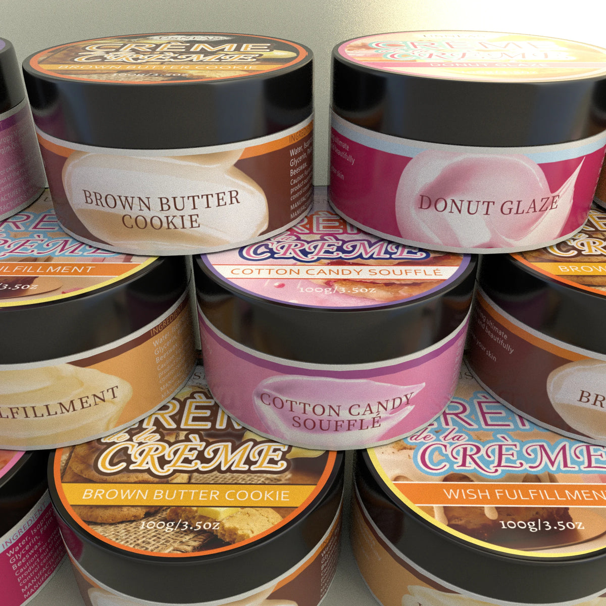 body butter, Firming/moisturizing/brightening/whitening/antioxidant ingredients, Use on the whole body,CREME de la CREAM