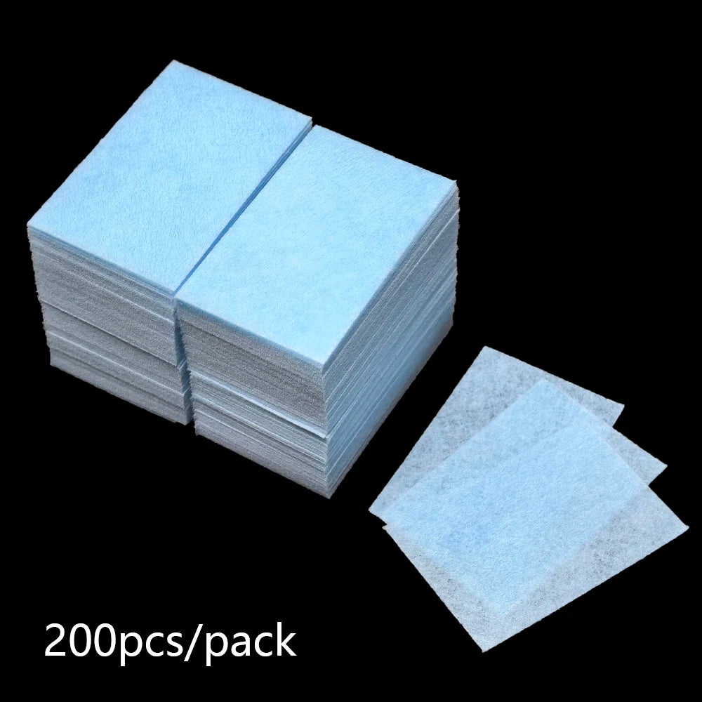 100/200/300Pcs Nail Wipe Cotton Pads Gel Nail Polish Acrylic Remover Lint Free Cotton Nail Wipes