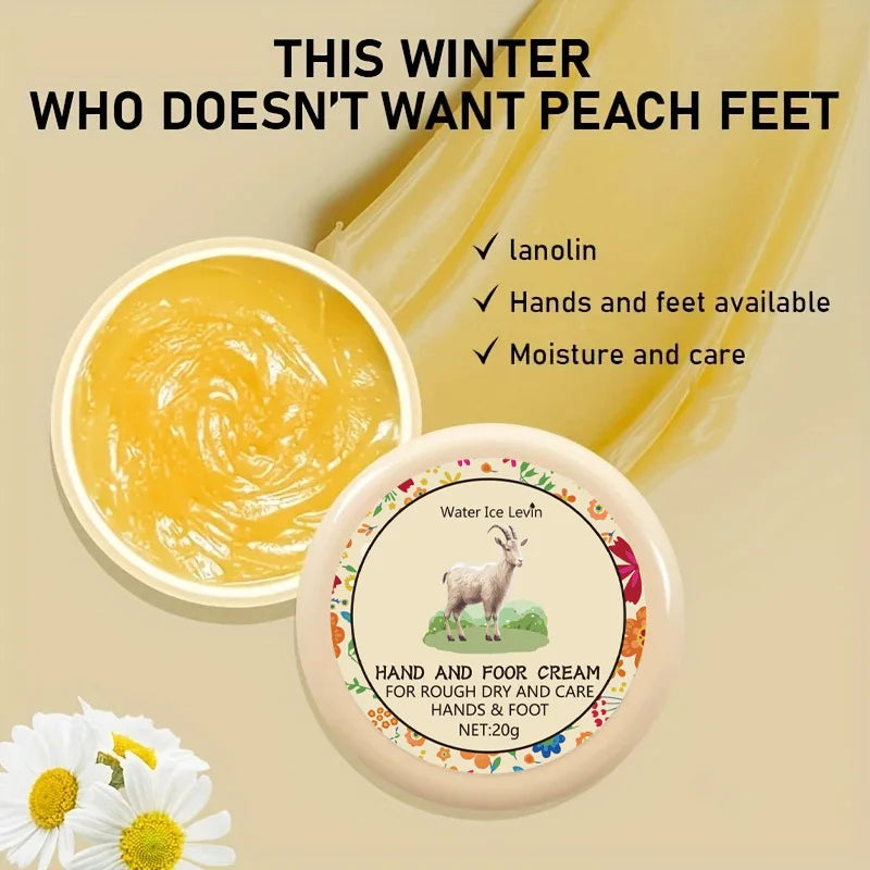 Cracked Hands and Feet Ointment Is Rich in Honey and Hyaluronic Acid, Deeply Moisturizes, Say Goodbye to Dry Hands and Feet, Allow Soft and Smooth Skin on Hands and Feet