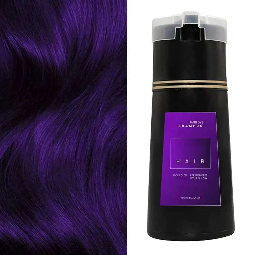 1/2/3PCS Black Hair Dye Shampoo Nova Hair Instant Dye Shampoo,Hair Dye Coloring  For Gray Hair Long Lasting Color in Minutes