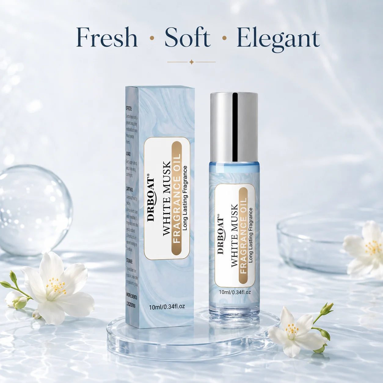 White Musk Pheromone Oil - Subtle Essential Pefume Oil, Original Musk Skin Body Oil for Dating, Lasting Pheromone Perfume Oil, 0