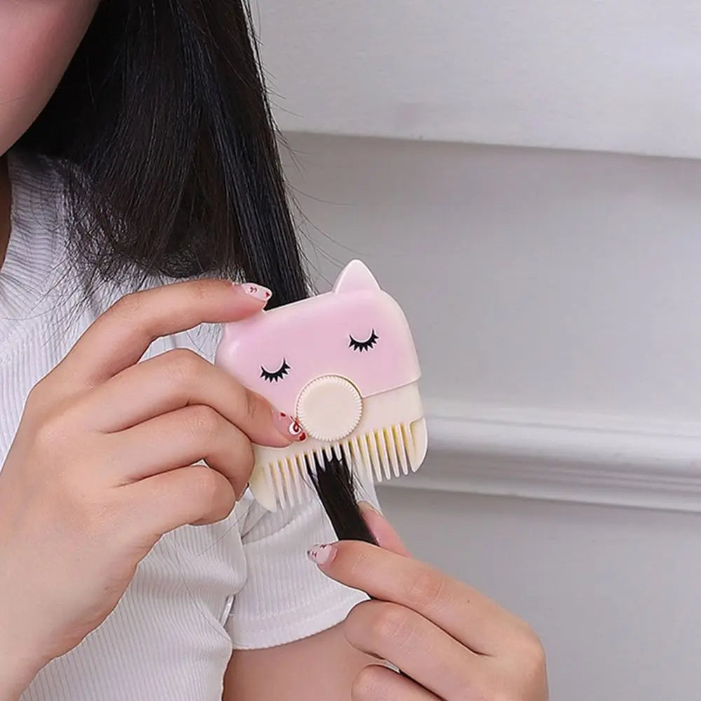 2 In 1 Baby HairCut And Hairdressing Comb Trim Bangs And Broken Hair Bangs Trimmer Manual Portable Children's Hair Clipper