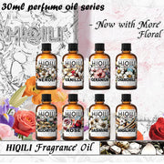 HIQILI New 30ml Perfume Oil Series, Vanilla/Lavender/Rose/Sandalwood 100% Natural Extract Perfume Oil, For Home Use, Humidifier