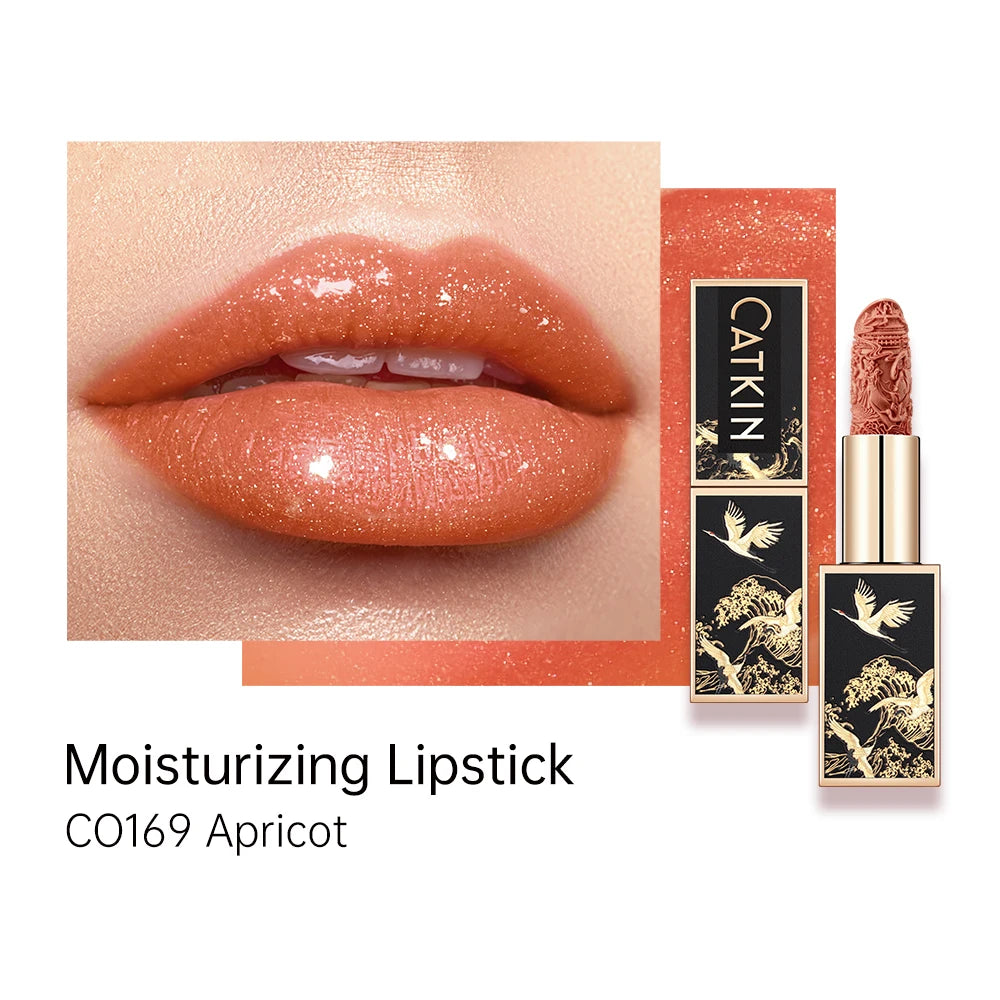 CATKIN Makeup Velvet Matte Lipstick, Hydrating Satin Long Lasting Lipstick with Smooth and Creamy Texture