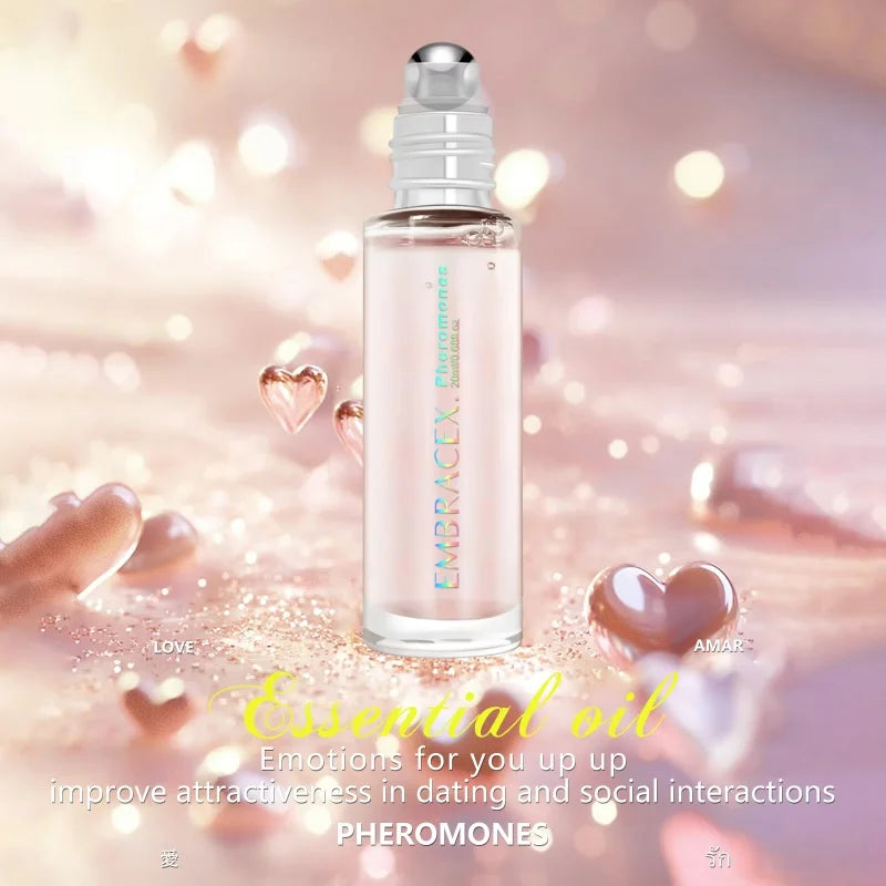 20ml Pheromone Essential Oil Pheromone Female Oil Roll-On Long-Lasting Fragrance Gift