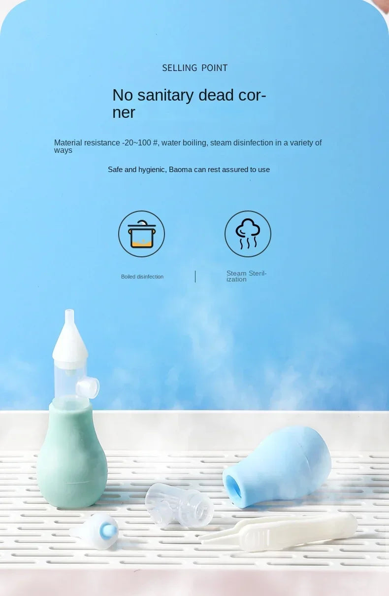 Baby Nasal Aspirator Professional Syringe Baby Nose Cleaner Nasal Irrigator Baby Nose Washing for Children Care Tool Gifts