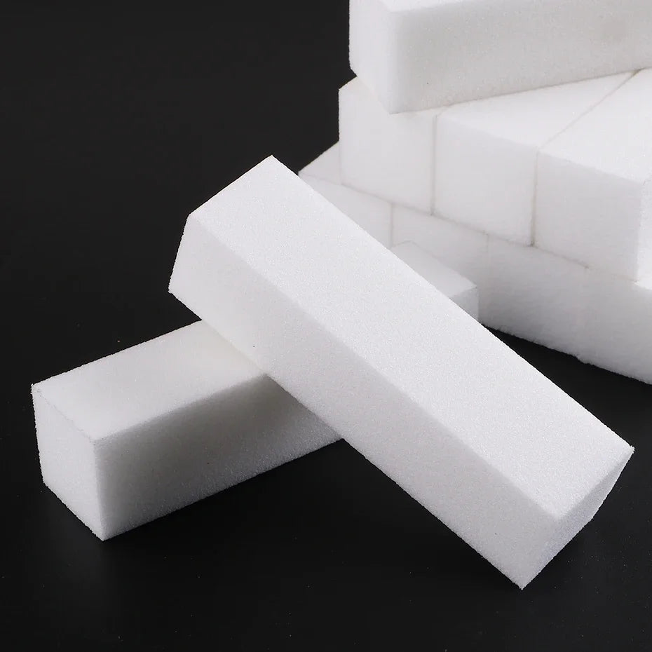 1/10Pcs Nail File Nail Art Buffer Grinder Buffing Block For Pedicure Tips Manicure Care Sponge Buffer Gel Polish Tools