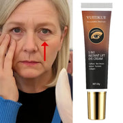 Peptide Eye Cream 20g - Contains peptides, plant stem cells, and hyaluronic acid to firm and revitalize tired eyes