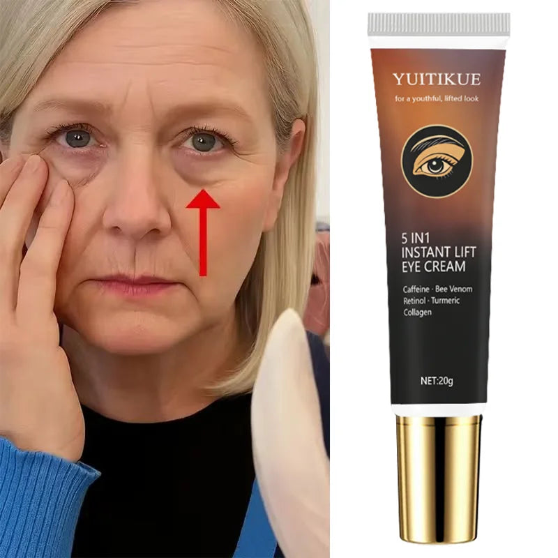 Peptide Eye Cream 20g - Contains peptides, plant stem cells, and hyaluronic acid to firm and revitalize tired eyes