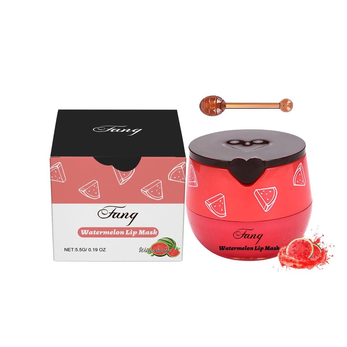 Lip Sleep Mask Night Sleep Moisturizing Lip Gloss Bleach Cream Exfoliating Fade Lip Lines Strawberry Honey Nourishing Lip Care