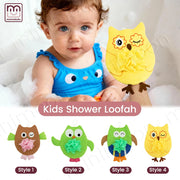 Gentle Baby Bath Mitts, Ultra-Soft Cartoon Gloves for Sensitive Skin and Fun, Effective Cleansing